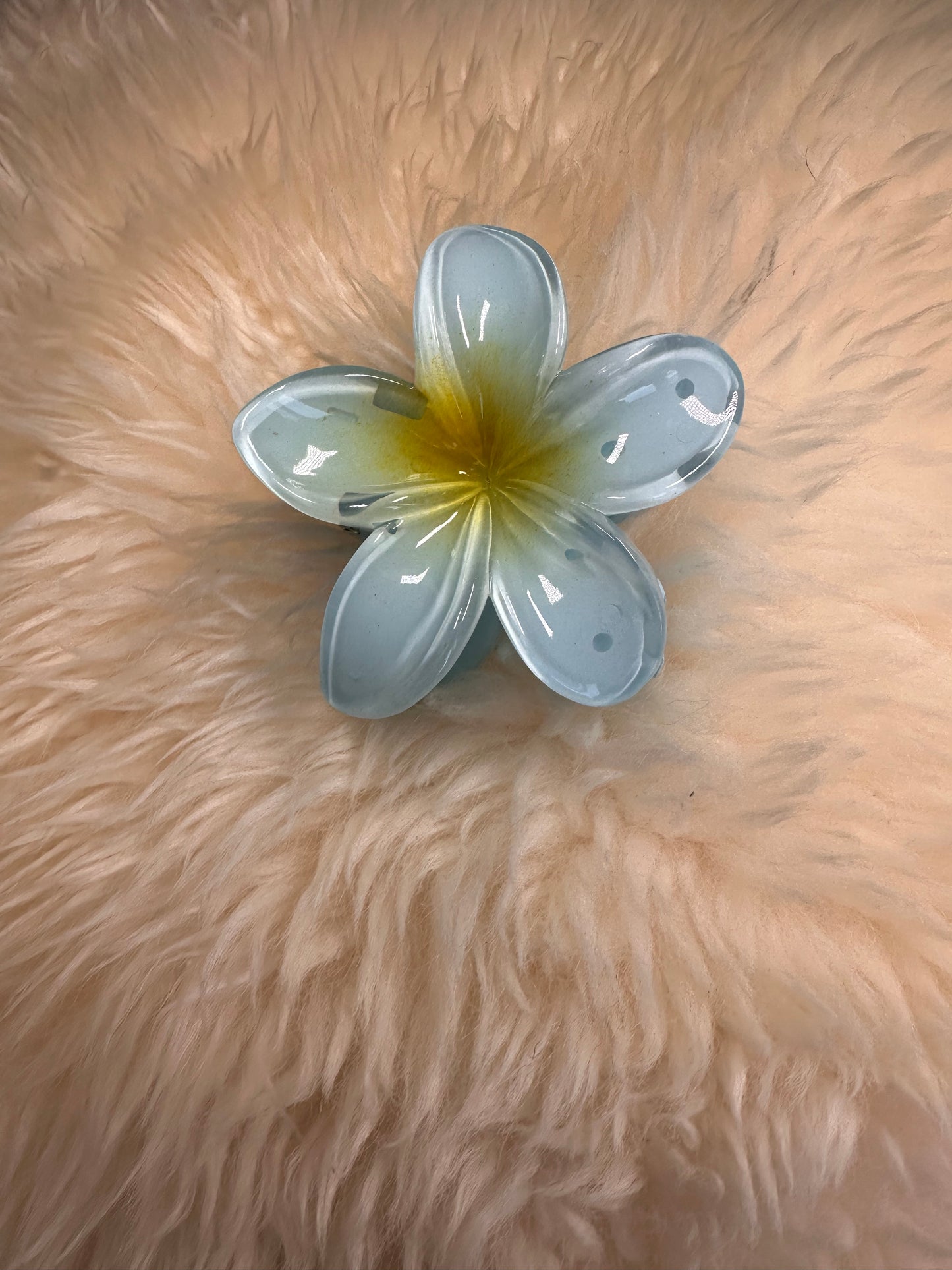 Pinces en fleurs Bleu