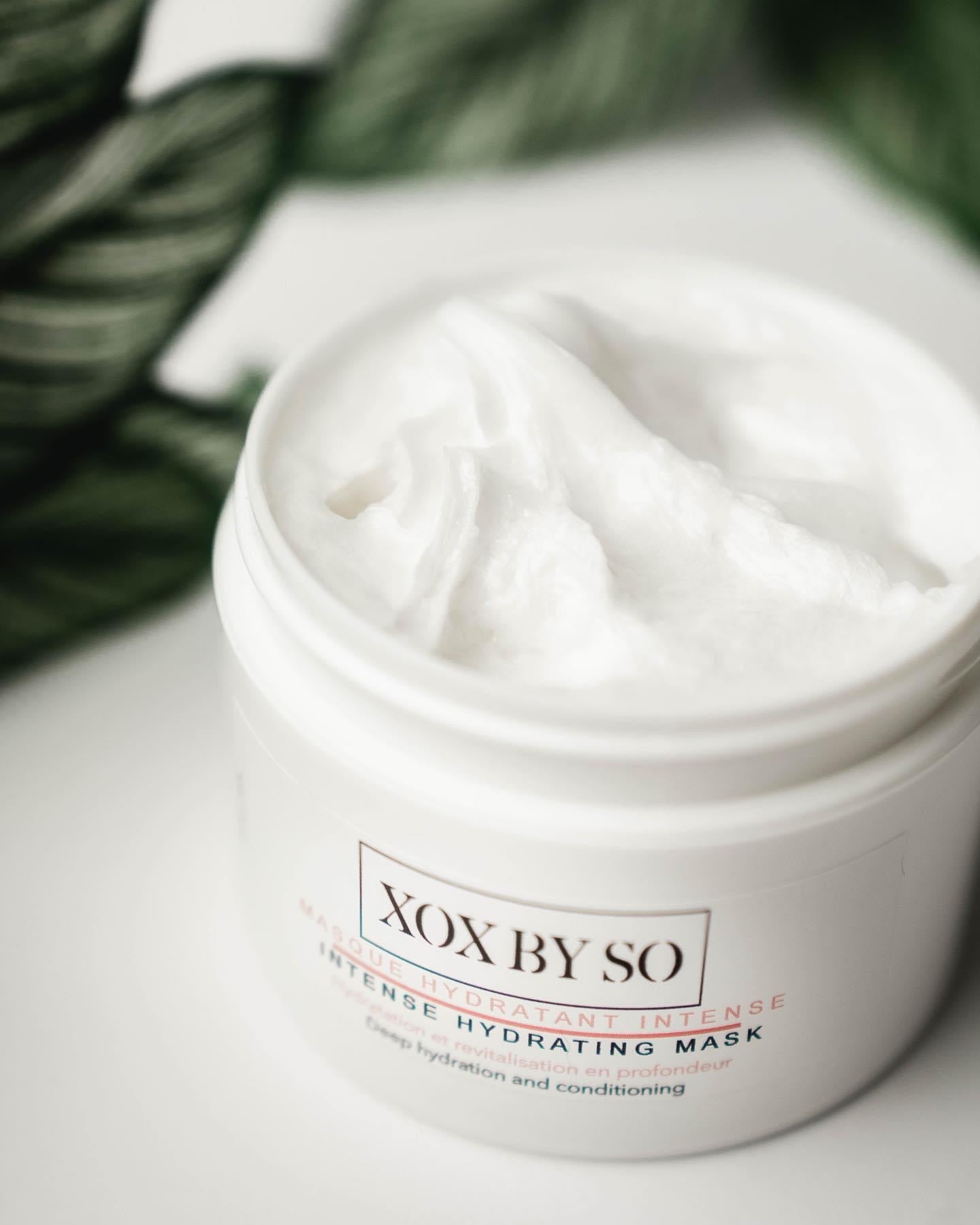 Le masque Hydratation intense XOXBYSO